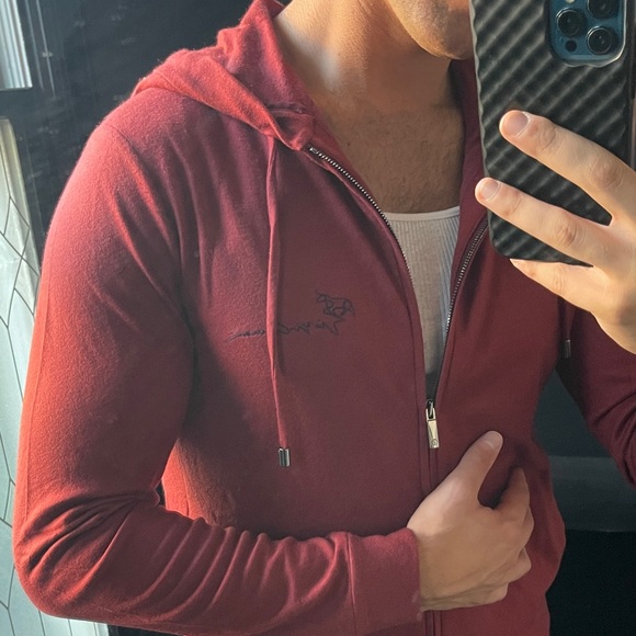 Giorgio Armani men’s zip up cashmere sweatshirt - Picture 12 of 12